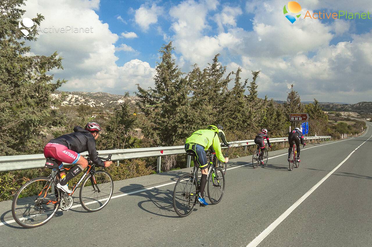 Triathlon gathering in Cyprus